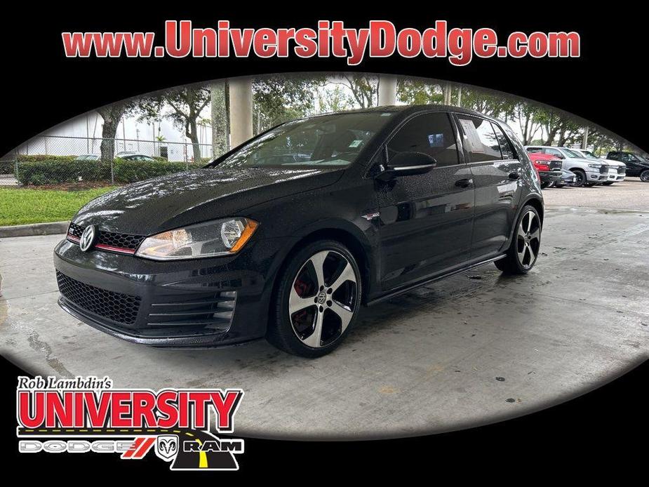 used 2016 Volkswagen Golf GTI car, priced at $13,988