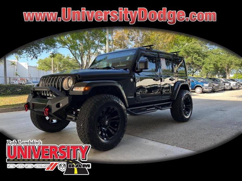 used 2022 Jeep Wrangler Unlimited car, priced at $42,997