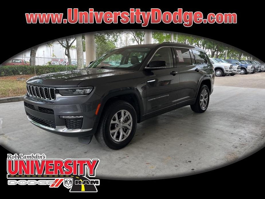 used 2022 Jeep Grand Cherokee L car, priced at $26,991