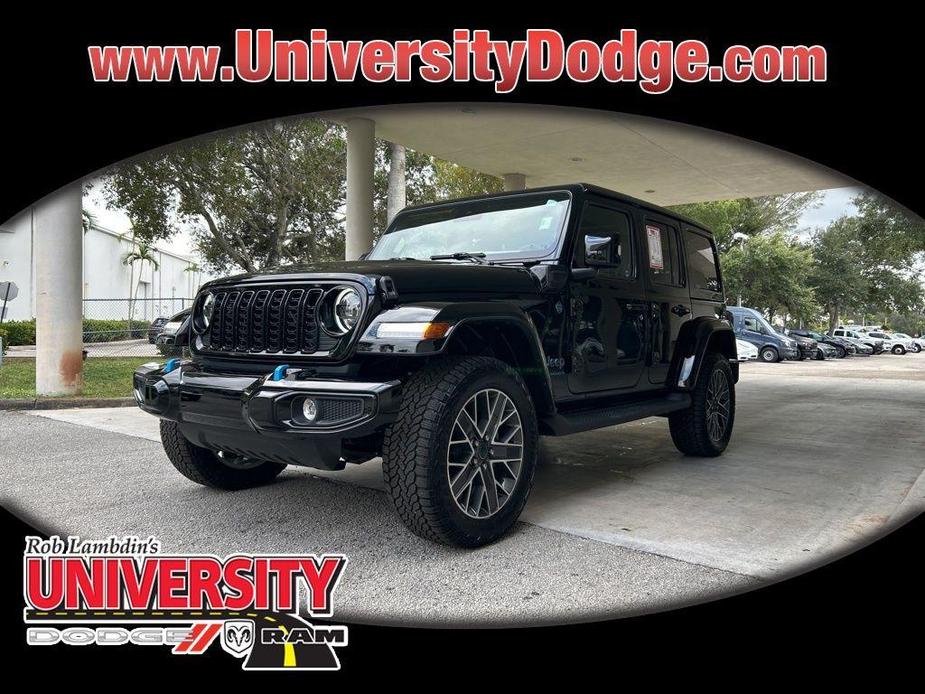 used 2024 Jeep Wrangler 4xe car, priced at $54,046