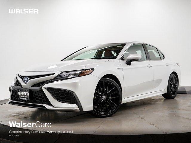used 2021 Toyota Camry Hybrid car, priced at $29,998