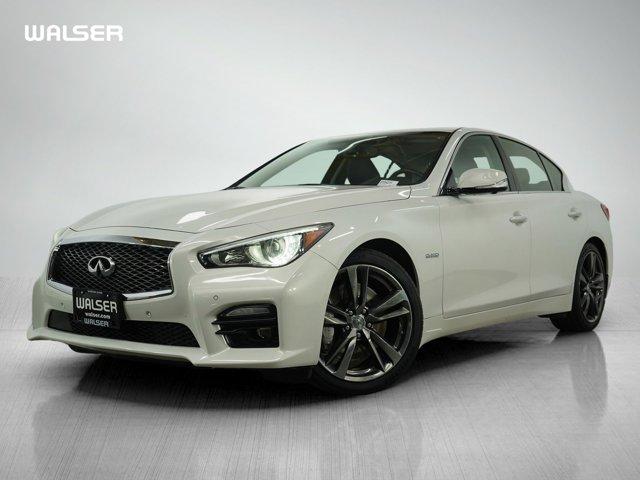 used 2015 INFINITI Q50 Hybrid car, priced at $16,997