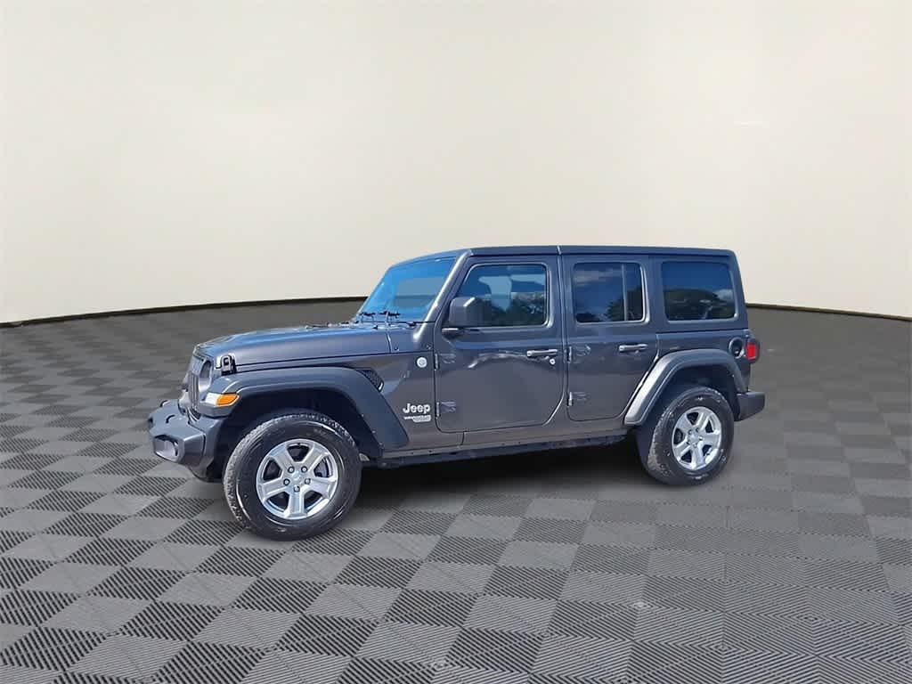 used 2019 Jeep Wrangler Unlimited car, priced at $21,950
