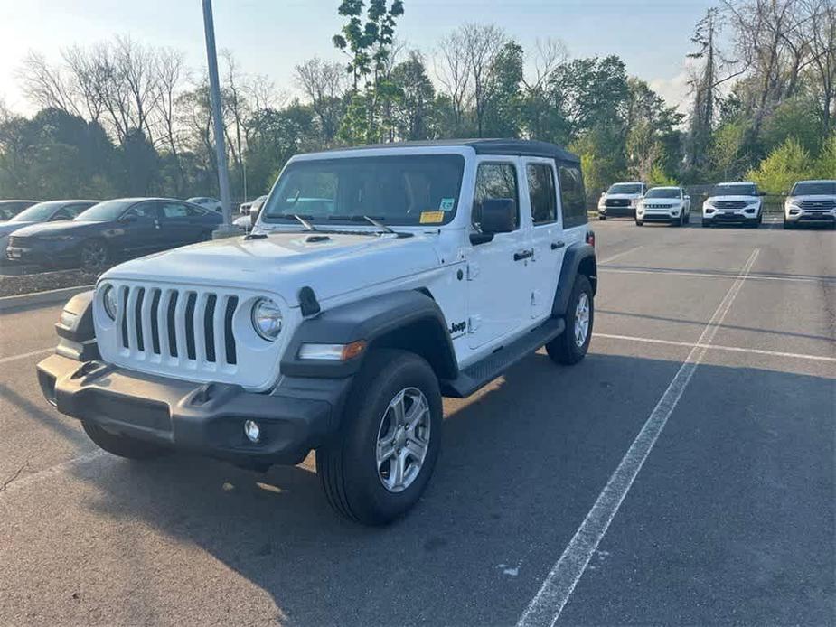 used 2023 Jeep Wrangler car, priced at $37,419