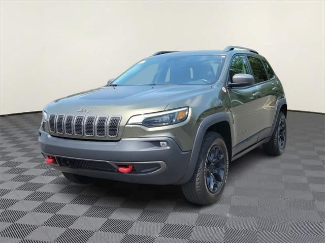 used 2021 Jeep Cherokee car, priced at $21,927