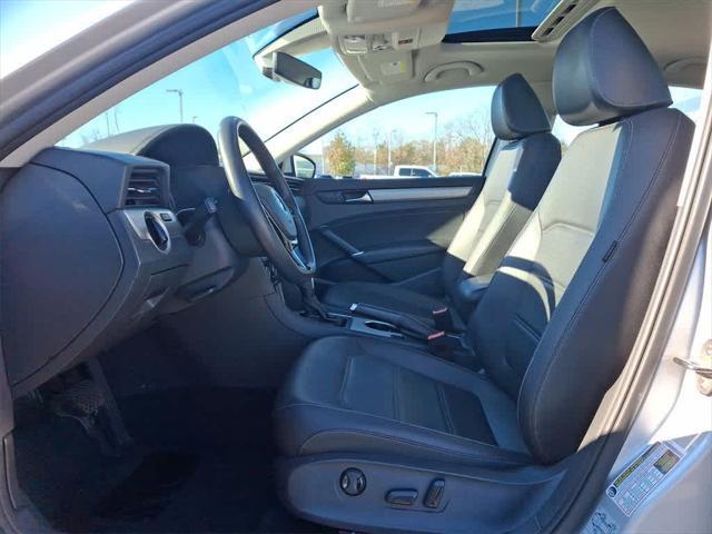 used 2021 Volkswagen Passat car, priced at $15,000