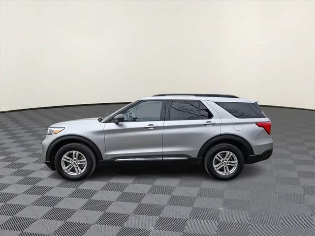 used 2022 Ford Explorer car, priced at $27,500