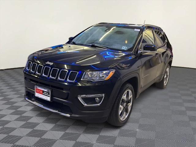 used 2021 Jeep Compass car, priced at $18,500