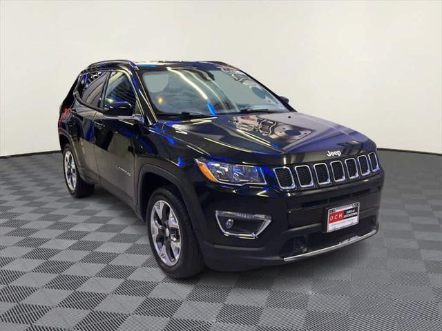 used 2021 Jeep Compass car, priced at $18,500