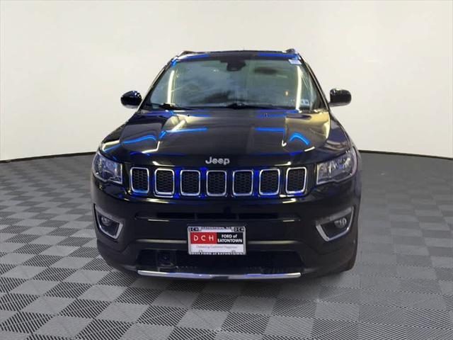 used 2021 Jeep Compass car, priced at $18,500