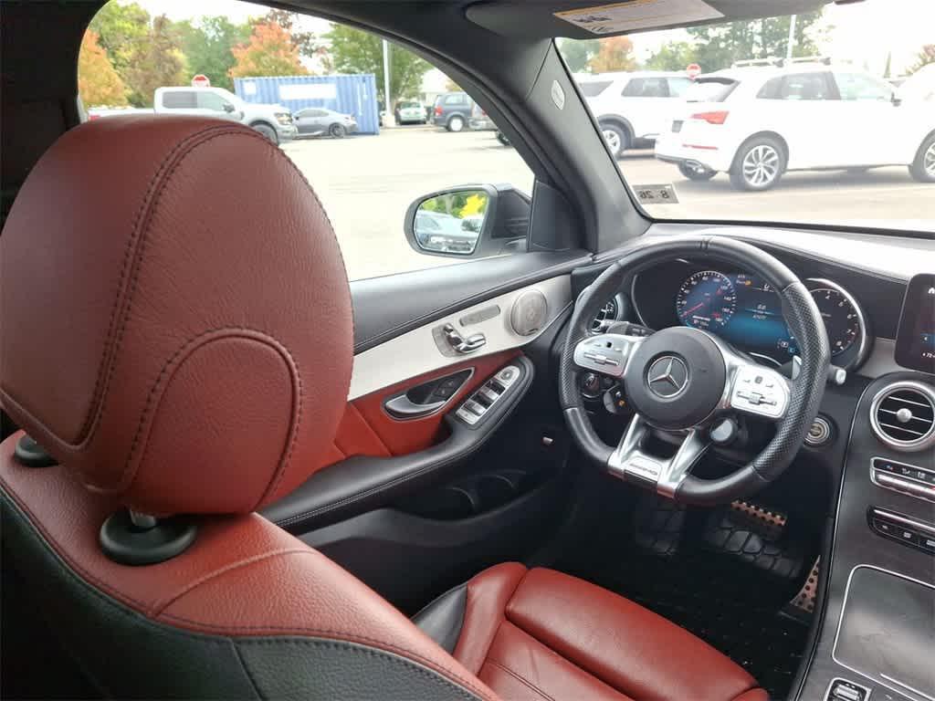 used 2021 Mercedes-Benz AMG GLC 43 car, priced at $30,950