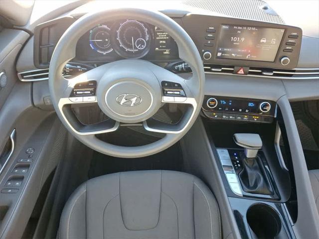 used 2022 Hyundai Elantra HEV car, priced at $20,249