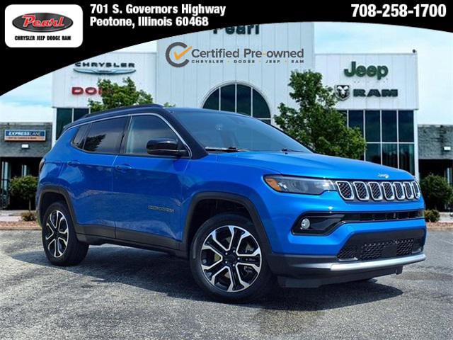 used 2023 Jeep Compass car, priced at $26,476