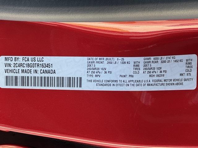 new 2026 Chrysler Pacifica car, priced at $45,775