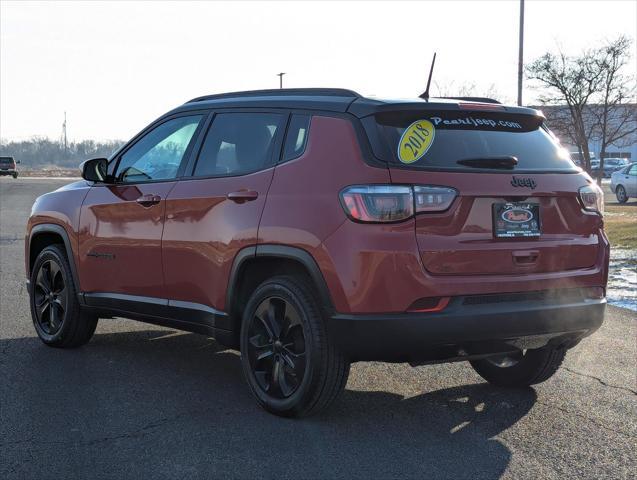 used 2018 Jeep Compass car, priced at $14,500