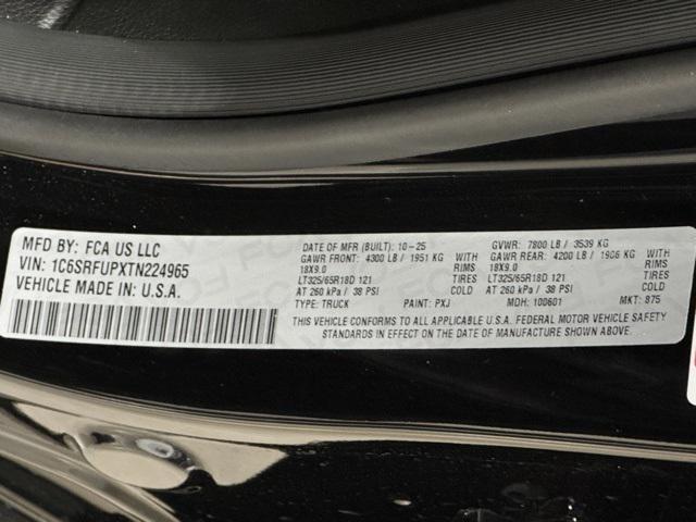 new 2026 Ram 1500 car, priced at $69,932