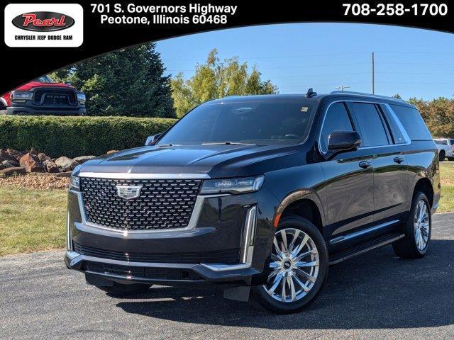 used 2023 Cadillac Escalade ESV car, priced at $78,999