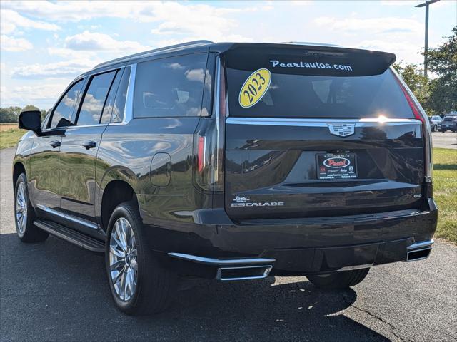 used 2023 Cadillac Escalade ESV car, priced at $76,349