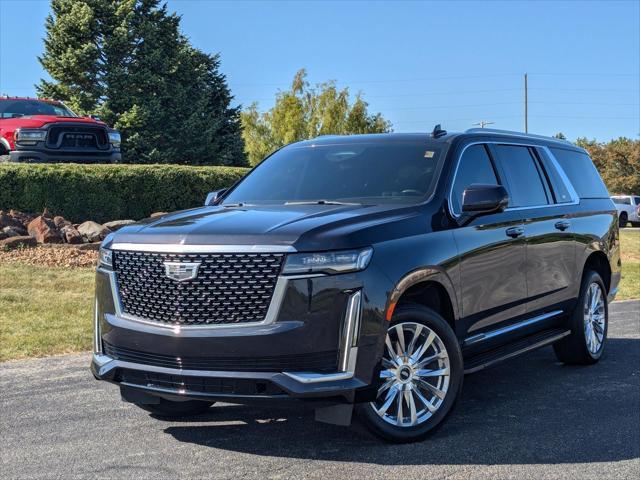 used 2023 Cadillac Escalade ESV car, priced at $75,850