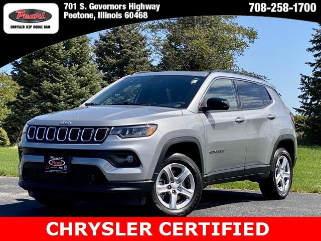 used 2023 Jeep Compass car, priced at $27,628