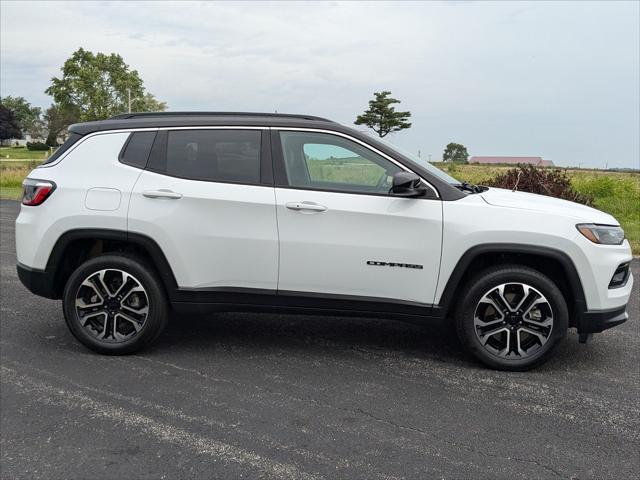 used 2023 Jeep Compass car, priced at $25,639