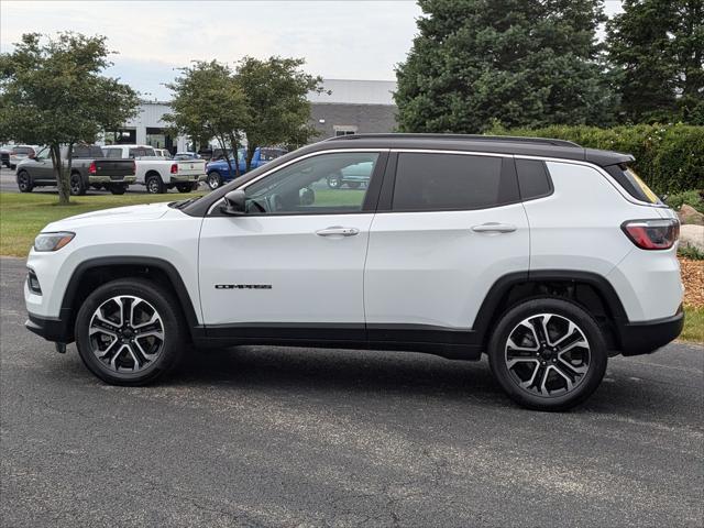 used 2023 Jeep Compass car, priced at $25,639