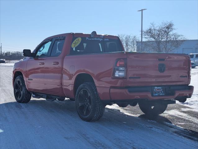 used 2021 Ram 1500 car, priced at $31,000