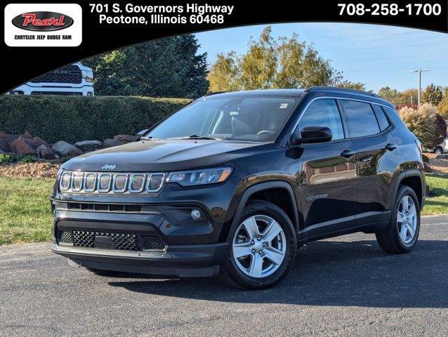 used 2022 Jeep Compass car, priced at $23,205