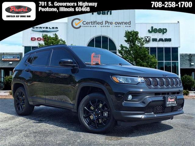 used 2023 Jeep Compass car, priced at $24,624