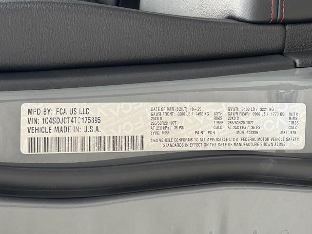 new 2026 Dodge Durango car, priced at $44,395