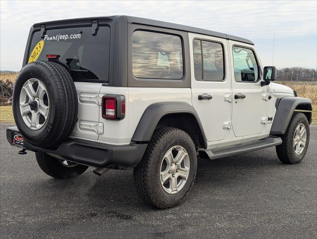 used 2023 Jeep Wrangler car, priced at $34,829