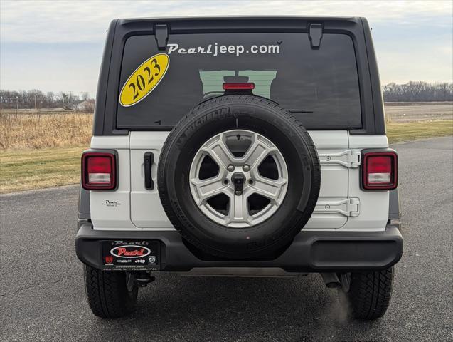 used 2023 Jeep Wrangler car, priced at $34,829