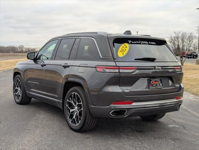 used 2024 Jeep Grand Cherokee car, priced at $55,000