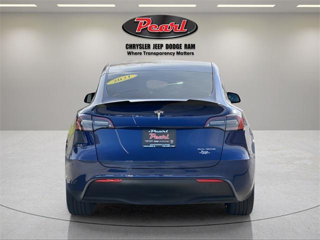 used 2021 Tesla Model Y car, priced at $27,500