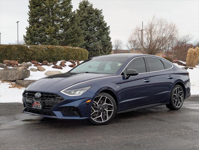 used 2021 Hyundai Sonata car, priced at $23,067