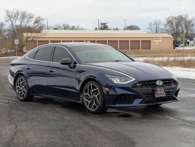 used 2021 Hyundai Sonata car, priced at $23,067