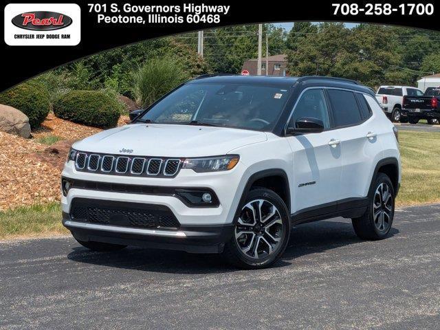 used 2023 Jeep Compass car, priced at $24,620