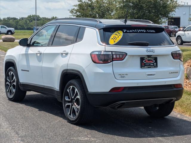 used 2023 Jeep Compass car, priced at $23,700