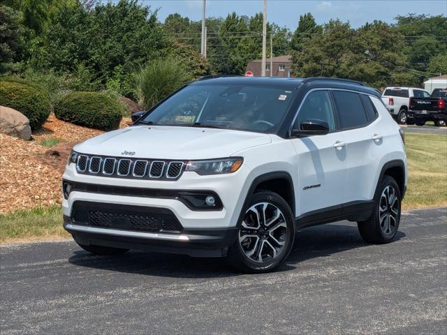 used 2023 Jeep Compass car, priced at $23,700