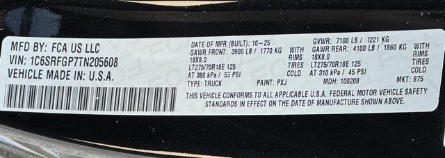 new 2026 Ram 1500 car, priced at $49,638