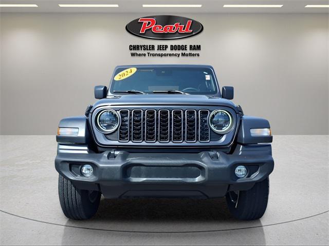 used 2024 Jeep Wrangler car, priced at $33,992