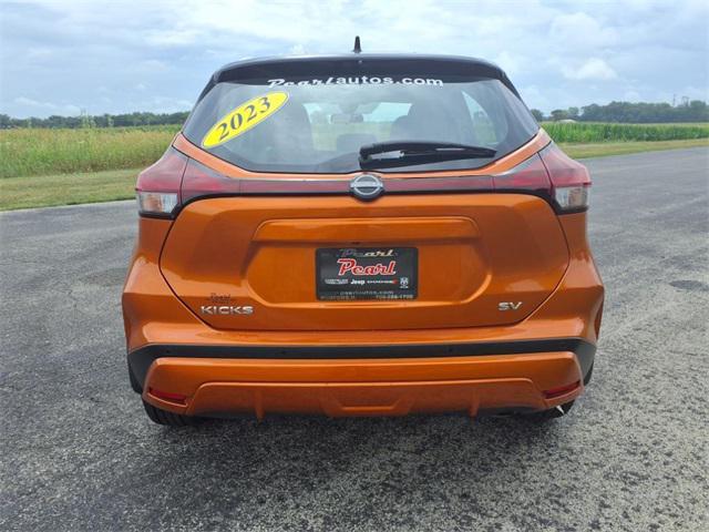 used 2023 Nissan Kicks car, priced at $16,566