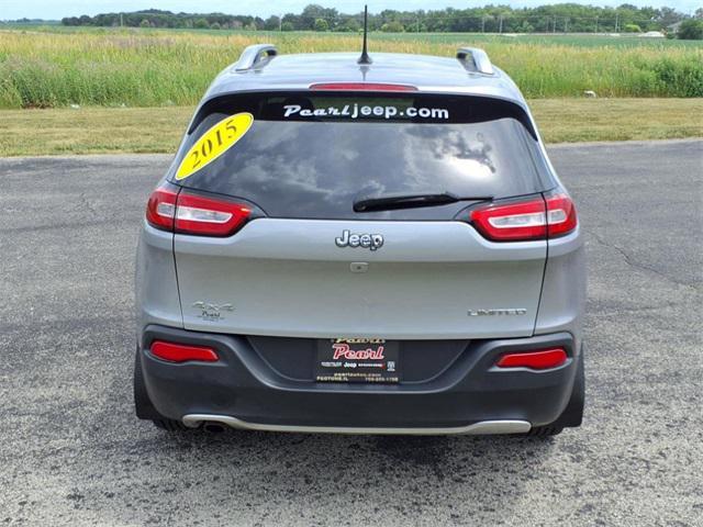 used 2015 Jeep Cherokee car, priced at $9,999