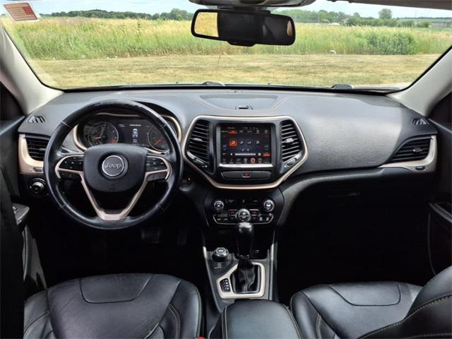 used 2015 Jeep Cherokee car, priced at $9,999