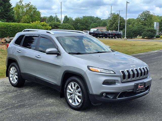 used 2015 Jeep Cherokee car, priced at $9,999