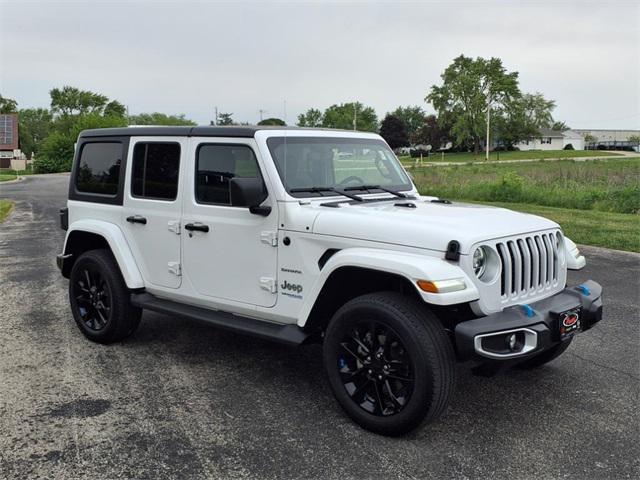 used 2022 Jeep Wrangler Unlimited 4xe car, priced at $34,000