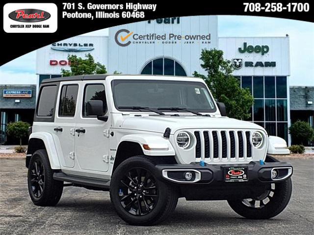 used 2022 Jeep Wrangler Unlimited 4xe car, priced at $34,000