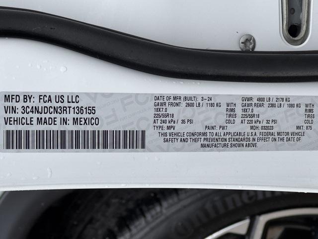 used 2024 Jeep Compass car, priced at $25,000