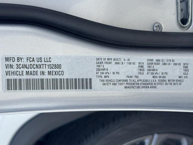 new 2026 Jeep Compass car, priced at $36,160