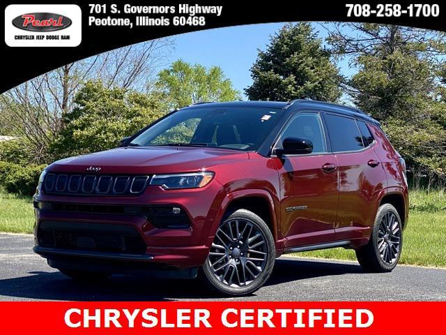 used 2022 Jeep Compass car, priced at $29,999